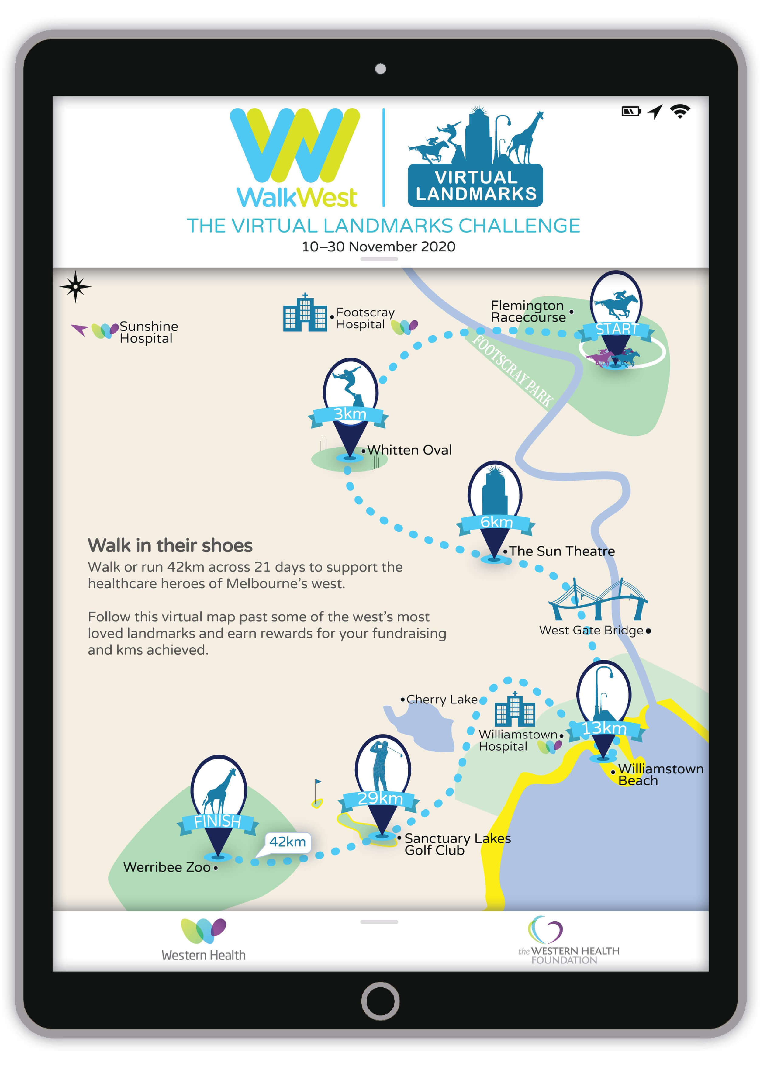 WalkWest VLC Map